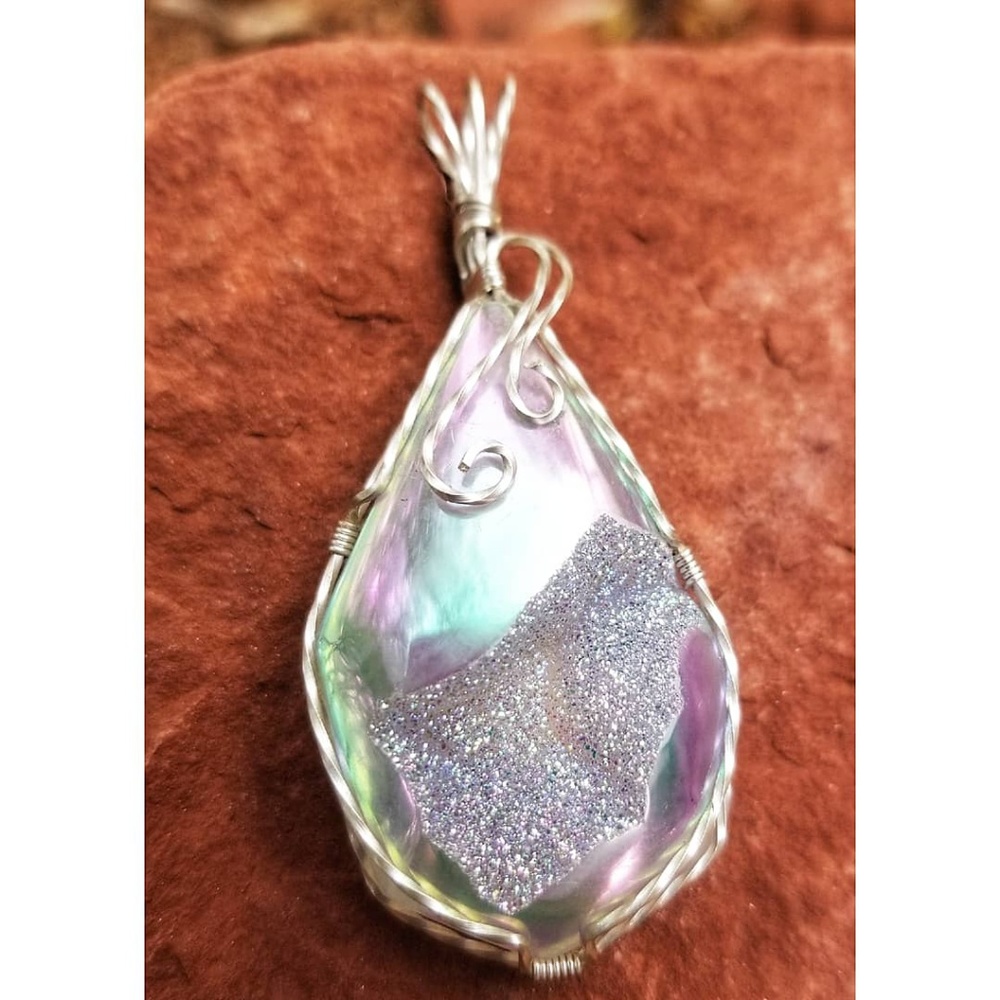 Druzy Pendant